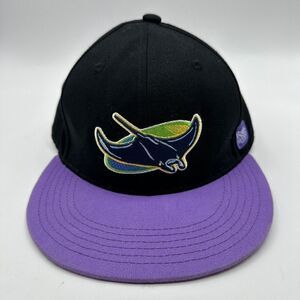 Tampa Bay Devil Rays SnapBack Throwback Baseball Hat - Youth